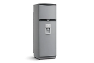 HELADERA BAMBI MOD 2F-1600 PD C/ DISPENSER PLATA